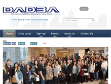 Tablet Screenshot of dadba.org
